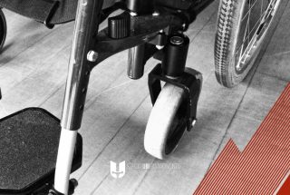 sedia a rotelle per inabilità temporanea parziale